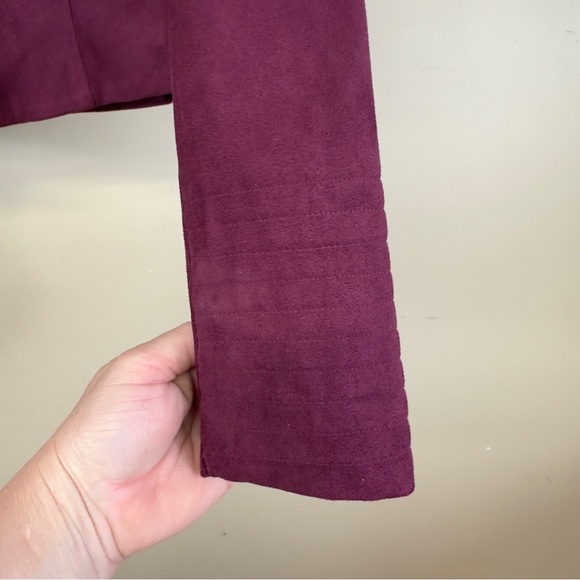 GB xsmall 15 p2p. 19” length zips purple great preowned condition - Picture 7 of 11